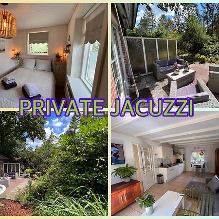 Appartamento Free Standing Vacation House Garden, Private Jacuzzi, Veluwe Woods Voorthuizen Esterno foto