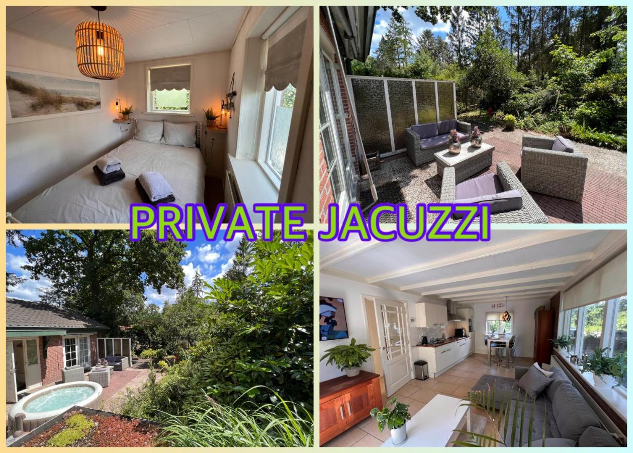 Appartamento Free Standing Vacation House Garden, Private Jacuzzi, Veluwe Woods Voorthuizen Esterno foto